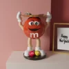 Sfa180afd6c33412b87f630e99fc6b49dI M&M'a Desenhos Animados M Bean Man Escultura Bandeja De Armazenamento