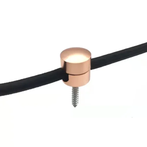 Sfdba841cd2494e569db8f5a92c865b3ce Alumínio Para Fio Fixação Fivela Acessórios Cabo Grampos Com Parafusos Montagem