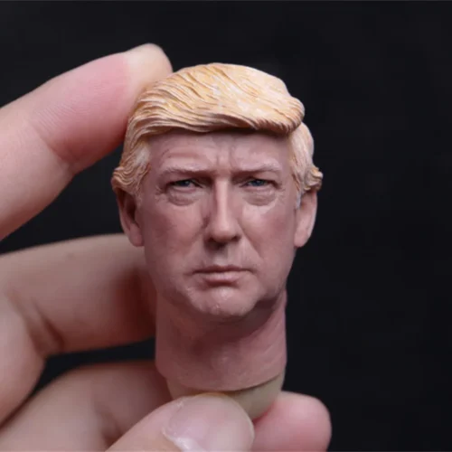 Sfe08dfce8be64a8f98c5dbb248122d00K Cabeça Esculpida Masculino EUA Donald Trump President