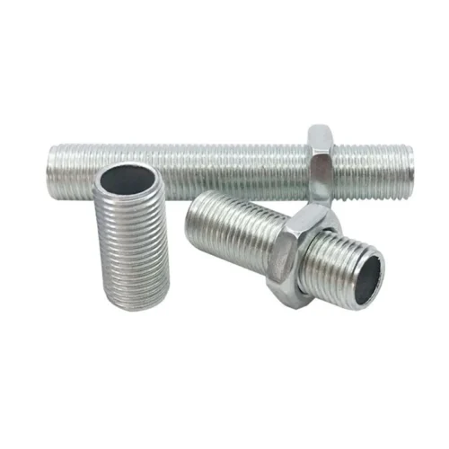 Tubo-do-dente-da-l-mpada-do-metal-Tubo-roscado-oco-M10-Cabe-a-conduzida-galvanizada Tubo Roscado Lâmpada M10 Cabeça Galvanizada Base Fixa