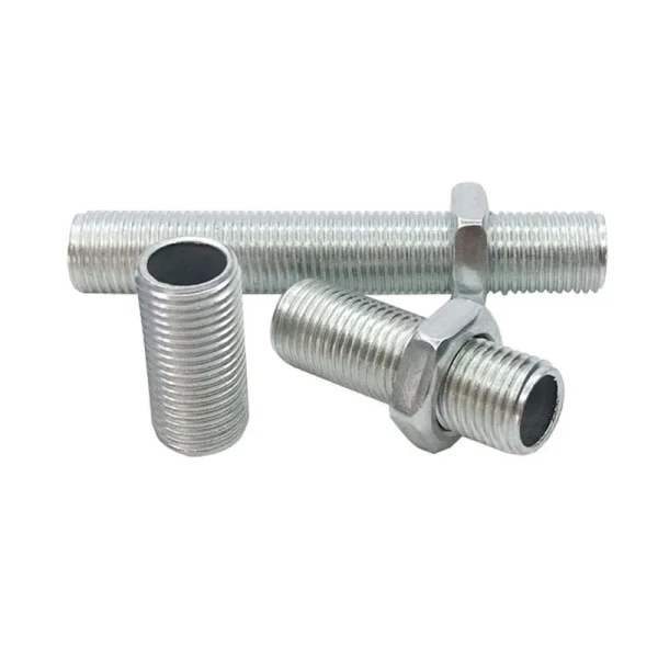 Tubo-do-dente-da-l-mpada-do-metal-Tubo-roscado-oco-M10-Cabe-a-conduzida-galvanizada