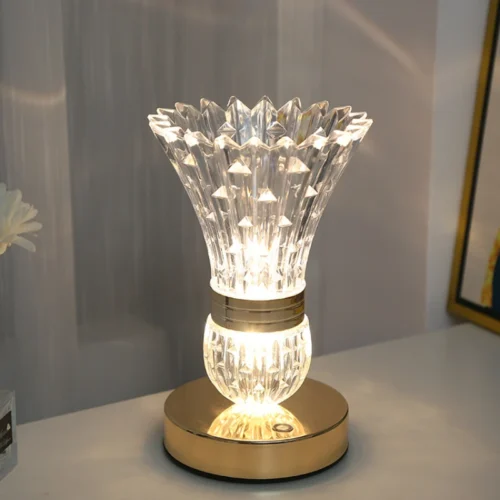 USB-LED-abajur-para-decora-o-de-casa-toque-escurecimento-Desk-Lamp-atmosfera-luz-quarto-e Abajur Tipo Vaso Sem Fio USB LED Toque Escurecimento
