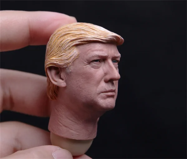 Unpainted-Cabe-a-Sculpt-para-Masculino-EUA-Pato-Donald-1-6-Cabe-a-Escultura-Escultura-Modelo-1