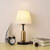Vintage-chifre-tipo-Desk-Lamp-cabeceira-Table-Night-Lamp-tecido-abajur-decora-o-Home-em-p-1 Abajur Vintage Com Touch Screen