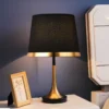Vintage-chifre-tipo-Desk-Lamp-cabeceira-Table-Night-Lamp-tecido-abajur-decora-o-Home-em-p-2 Abajur Vintage Com Touch Screen