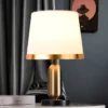 Vintage-chifre-tipo-Desk-Lamp-cabeceira-Table-Night-Lamp-tecido-abajur-decora-o-Home-em-p-3 Abajur Vintage Com Touch Screen