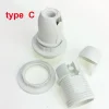 White-black-2A-250V-E27-E14-lampholder-socket-led-Light-Bulb-Lamp-base-Converter-power-for-2 Soquete Base Lâmpada Conversor Energia