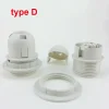 White-black-2A-250V-E27-E14-lampholder-socket-led-Light-Bulb-Lamp-base-Converter-power-for-3 Soquete Base Lâmpada Conversor Energia