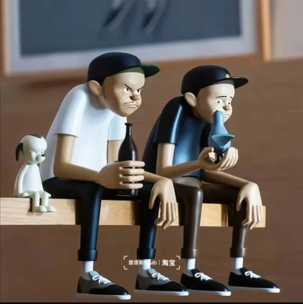 Yusuke-Hanai-personagem-abstrato-bebendo-p-ssaro-dos-desenhos-animados-tend-ncia-das-crian-as-ornamento