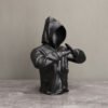 image_clip_34e5c3f2-fcb7-4e73-926d-955c8c734e16 Estátua Cultura Pop Nórdica Samurai
