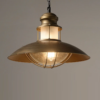 pendente industrial bronze de ferro marca miresa Pendente Estilo industrial Retro