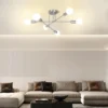 Luminária Sobrepor Moderna Lâmpada Aparente