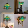 Abajur-de-vidro-colorido-artesanal-e-usado-para-lustres-candeeiros-de-parede-candeeiros-de-mesa-e-3 Vidro De Luminária Tiffany