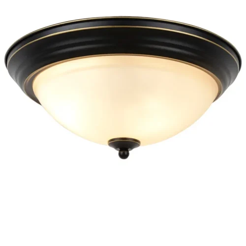 Luminária Sobrepor Redonda Design Americano Clássico