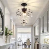 Americano-de-luxo-cristal-pingente-ilumina-o-pequeno-ouro-preto-haning-decora-es-casamento-l-mpada-2 Lustre Design Americano Cristal K9