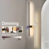 Body-Touch-Dimming-LED-Wall-Lights-Quarto-Sala-de-estar-Preto-Branco-L-mpadas-interiores-Wall Arandela Minimalista Barra Alumínio e LED