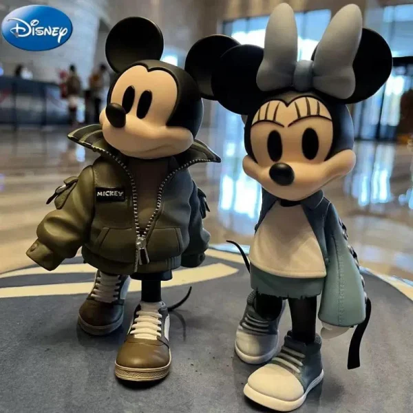 Disney-Mickey-Mouse-e-Minnie-para-meninas-boneca-artesanal-desenhos-animados-decora-o-de-roupa-mar