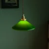 Pendente Edison Vintage Vidro Verde
