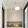 L-mpada-de-Tecto-de-Cabeceira-Infantil-Menina-Menino-Arte-Da-Parede-Desenhos-Animados-Criativos-Prote-1 Luminária Pendente Infantil (Quarto De Criança), Bola Com Escultura