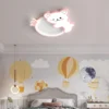 L-mpada-do-teto-do-urso-de-pel-cia-kawaii-para-meninas-design-bonito-dos-desenhos-2 Luminária Sobrepor Infantil Urso Com Luz Led