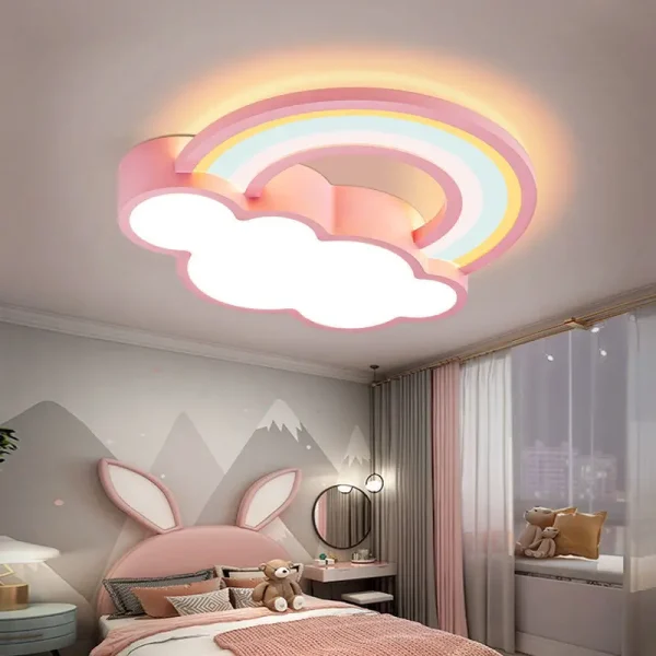 L-mpada-moderna-do-teto-dos-desenhos-animados-do-diodo-emissor-de-luz-Nuvem-e-Lustre