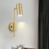 Luminária Arandela Minimalista Retrátil LED Para Leitura