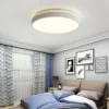 L-mpadas-de-teto-LED-modernas-para-Home-Decor-Lustre-interior-Lumin-ria-Sala-de-estar-1 Luminária Sobrepor Redonda Infantil Com Luz LED
