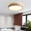 L-mpadas-de-teto-LED-modernas-para-Home-Decor-Lustre-interior-Lumin-ria-Sala-de-estar-2 Luminária Sobrepor Redonda Infantil Com Luz LED