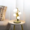 LED-Flower-Table-Lamp-Luz-de-Mesa-Decorativa-Design-Criativo-Art-Decor-3-Cores-Ilumina-o-1 Luminária Infantil Rosa Branca e Estrutura Verde