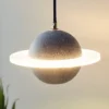 Lustre-industrial-comercial-do-planeta-do-vento-luz-pequena-da-lua-restaurante-barra-escadas-quarto-cabeceira Pendente Infantil Industrial Corpos Celeste