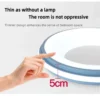 Luminária Infantil Sobrepor Clean Moderna Redondo e Luz LED