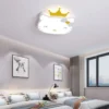 Luz-de-teto-conduzida-esperta-com-projeto-bonito-do-gatinho-e-do-gato-luz-home-da-3 Luminária Sobrepor Quarto De Crianças Formato Hello Kitty