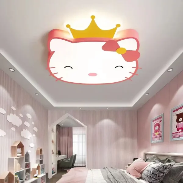 Luz-de-teto-conduzida-esperta-com-projeto-bonito-do-gatinho-e-do-gato-luz-home-da