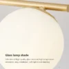 Luz-de-teto-de-vidro-n-rdico-com-bola-branca-l-mpada-do-corredor-ilumina-o-3 Luminária Sobrepor Dourado Com Bolas Vidro Brancas