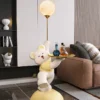 Luminária Chão Infantil Estátua Urso