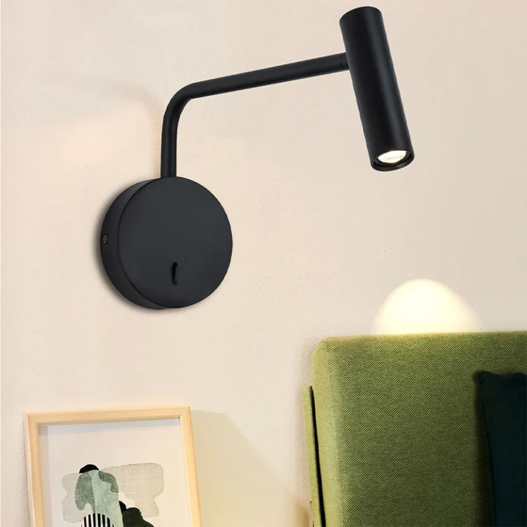 Arandela minimalista pratica led (Arandela Pratica Minimalista LED Com Botão Liga/Desliga), disponível na Miresa, loja-de-luminárias-São-Paulo.