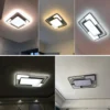 Modernos-lumin-rias-de-teto-LED-Sala-de-estar-Quarto-Jantar-L-mpada-Casa-Interior-Ilumina Luminária Sobrepor Minimalista Com Luz LED