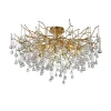Nordic-Gold-Teto-Chandelier-Ilumina-o-LED-para-o-quarto-Grandes-lumin-rias-de-teto-Sala-3 Luminária Sobrepor Forma De Galho De árvore Com Gota Cristal K9