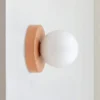 Arandela Moderna Bola De Vidro