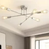Luminária Sobrepor Moderna Lâmpada Aparente