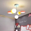 Nordic-crian-as-luz-do-candelabro-para-o-quarto-ber-rio-escola-decora-o-interior-bonito-2 Luminária Sobrepor Colorida Para Quarto Infantil (Bebês), Bola Brancas