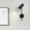Rotatable-LED-L-mpada-de-parede-para-sala-de-estar-fundo-moderno-cabeceira-luz-quarto-corredor-2 Arandela Minimalista Para Leitura Cabeça Gira 360