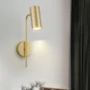 Rotatable-LED-L-mpada-de-parede-para-sala-de-estar-fundo-moderno-cabeceira-luz-quarto-corredor-3 Arandela Minimalista Para Leitura Cabeça Gira 360