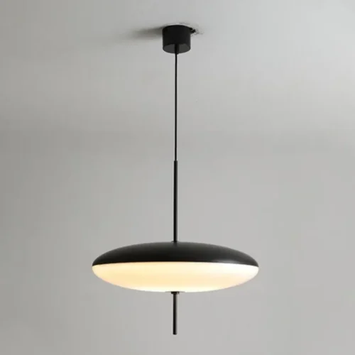 Pendente Moderno Disco Voador Acrílico 50cm