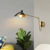 S0c5cff0870da4371969a738d739376f3l Arandela Moderna Ajustável Articulada