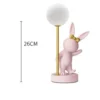 S0ef5dde2891944f098490df4b5397c6cS Luminária Infantil (Quarto Criança), Abajur Bola Branca e Escultura Urso