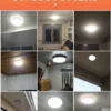 S1971c10c55e64ec2b43201d46a6a2144s Luminária Redonda Plafon IP65 led 220V