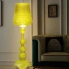 Luminária De Piso De Acrílico e Luz LED