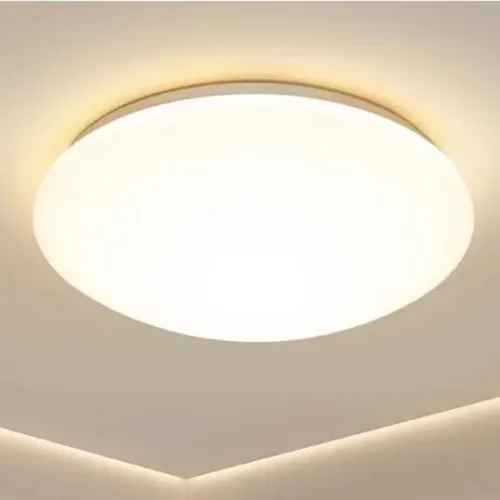 Luminária Sobrepor Plafon Redondo Básico Clean