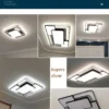 S3f33d07dfc2d46e0889d1d5b55f28fac3 Luminária Sobrepor Minimalista Com Luz LED